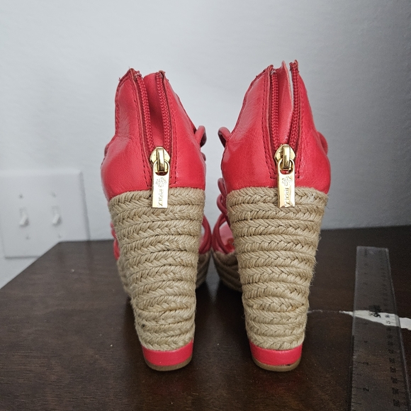 Isola Strappy Wedge Sandals - Size 8.5, - Picture 4 of 5